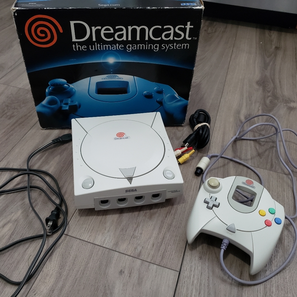SOLD SEGA Dreamcast console in box